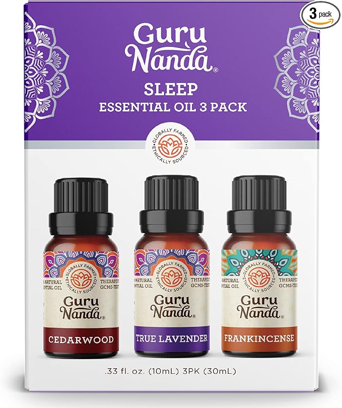 GuruNanda Sleep Essential Oil Set by Gurunanda