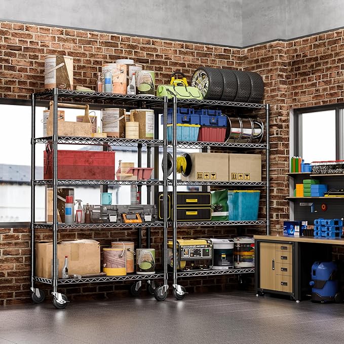 IZEUK 5-Tier Storage Shelving Unit - Image 6