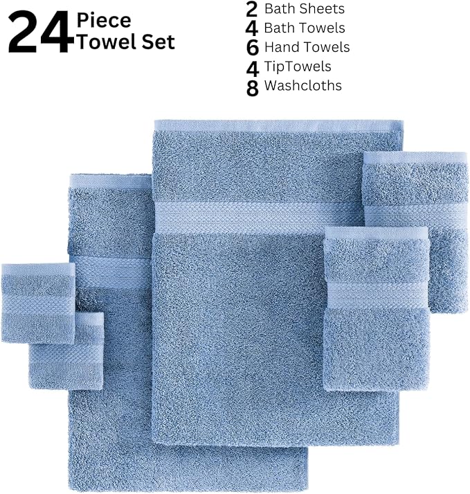 Lane Linen Bath Towel Set - Image 5