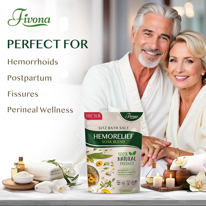Sitz Bath Salts for Hemorrhoids Treatment - Image 3