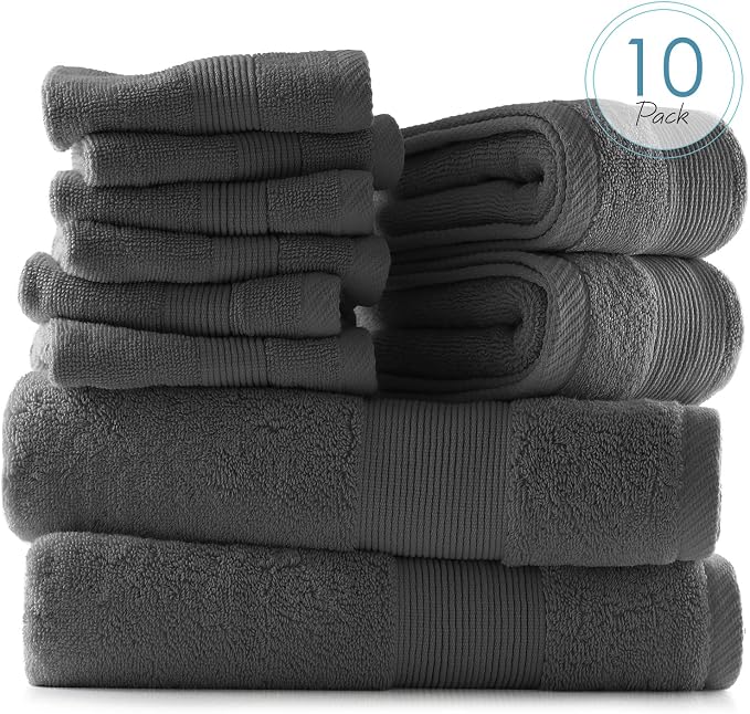 Hearth & Harbor Bath Towels for Bathroom - Image 2