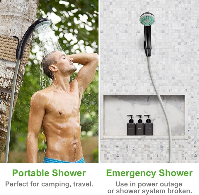 KEDSUM Portable Shower, Portable Camp Shower Pump - Image 5