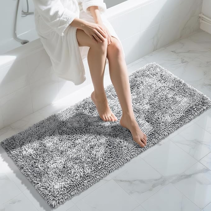 Yimobra Long Bathroom Rugs Runner 55x24 Inch, Extra Thick Soft Absorbent by Yimobra