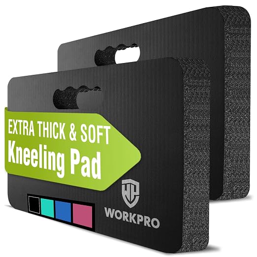 WORKPRO Extra Thick Kneeling Pad, Soft Foam Cushioning by WORKPRO