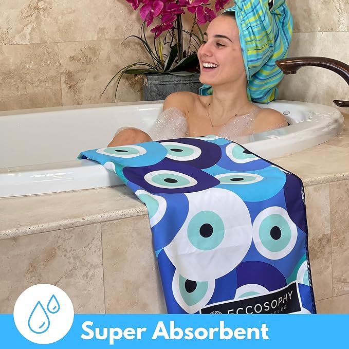 ECCOSOPHY Microfiber Beach Towel - Image 5