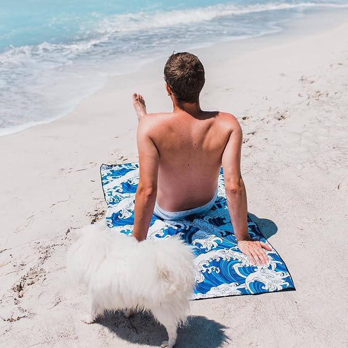 4Monster Microfiber Beach Towel Quick Dry, Super Absorbent Lightweight Travel - Image 6