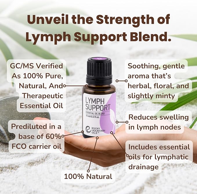 Rocky Mountain Oils Lymph Support Essential Oil Blend - Image 3