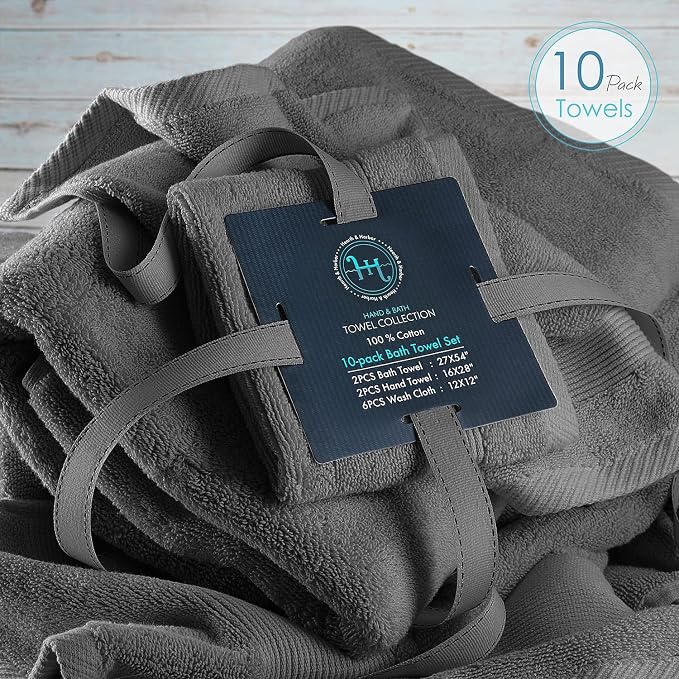 Hearth & Harbor Bath Towels for Bathroom - Image 4