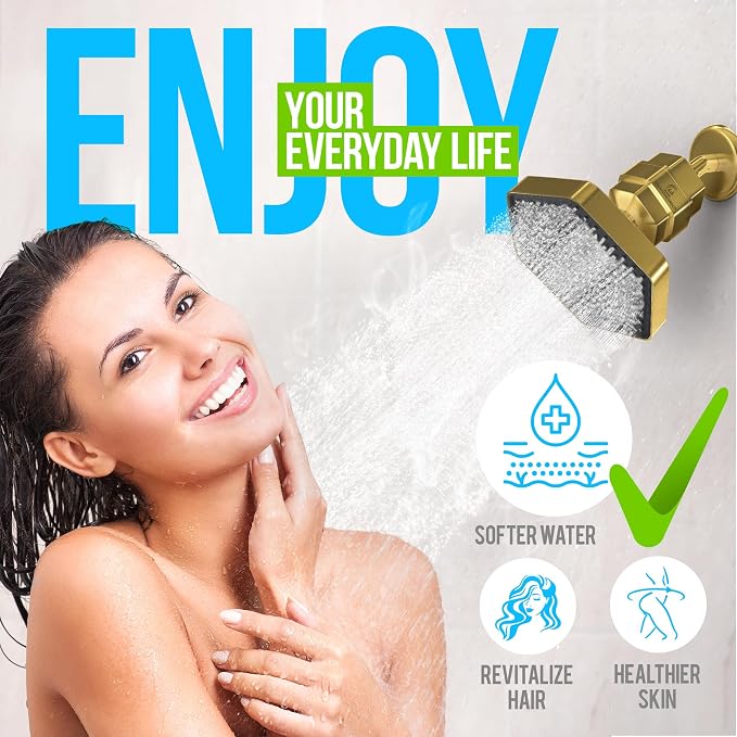 AquaHomeGroup Luxury Filtered Shower Head Set - Image 6