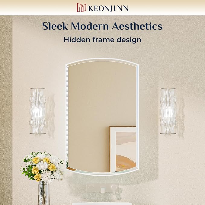 Keonjinn White Medicine Cabinet - Image 6
