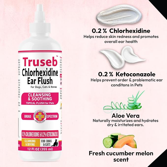 Truseb Advanced Topical Dog Ear Wash - Image 4
