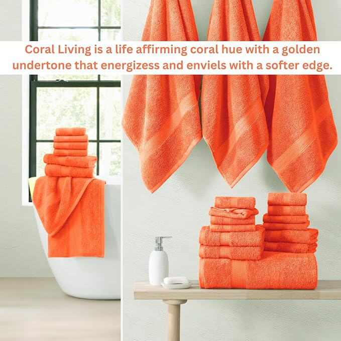 Lane Linen 100% Luxury Cotton Towel Set - Image 3