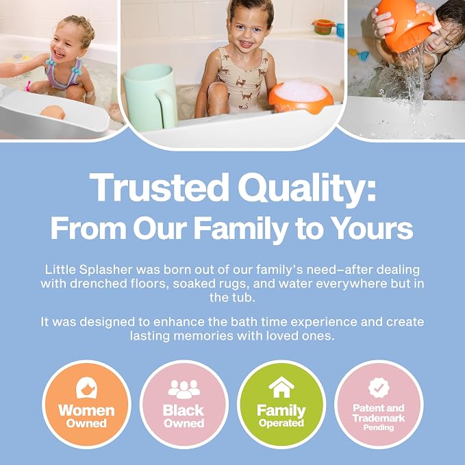 Original PlayPad, Bathtub Splash Guard Play Shelf - Image 7