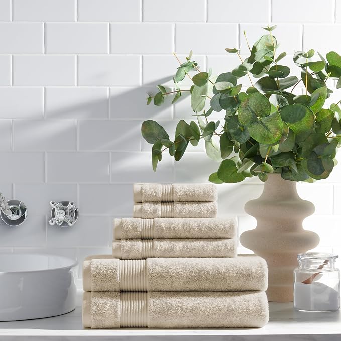 Arkwright Bathroom Hand Towels Set of 6 - Image 3