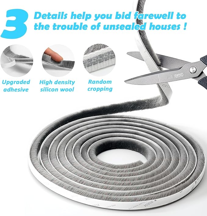 40FT Window Weather Stripping Door Seal - Image 7