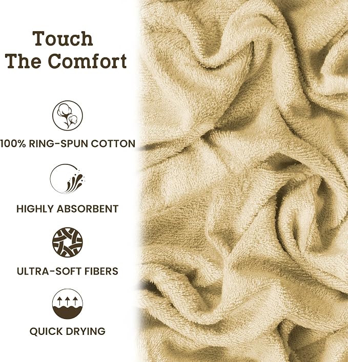 Casa Lino 100% Cotton Hand Towels - Image 5