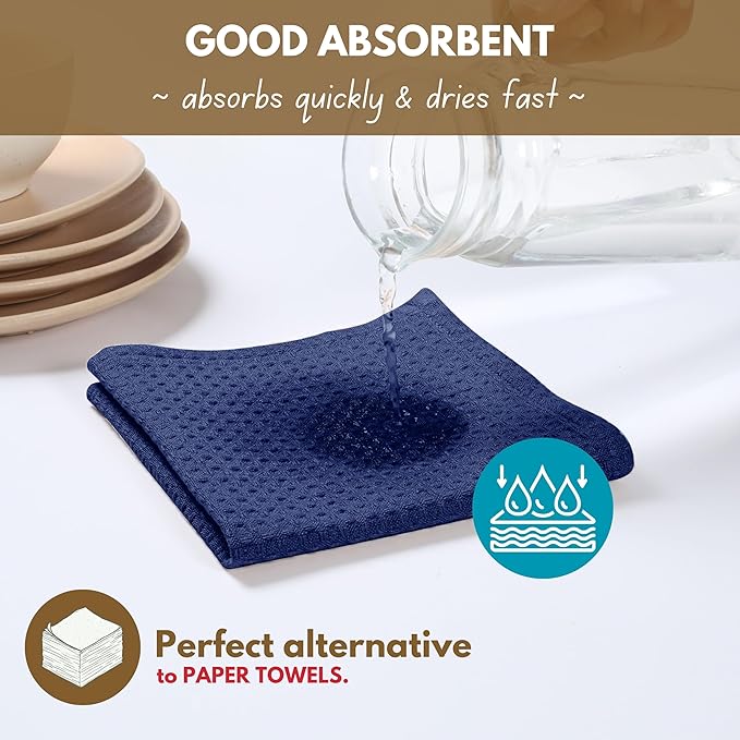 Native Fab Waffle Kitchen Towels - Image 4