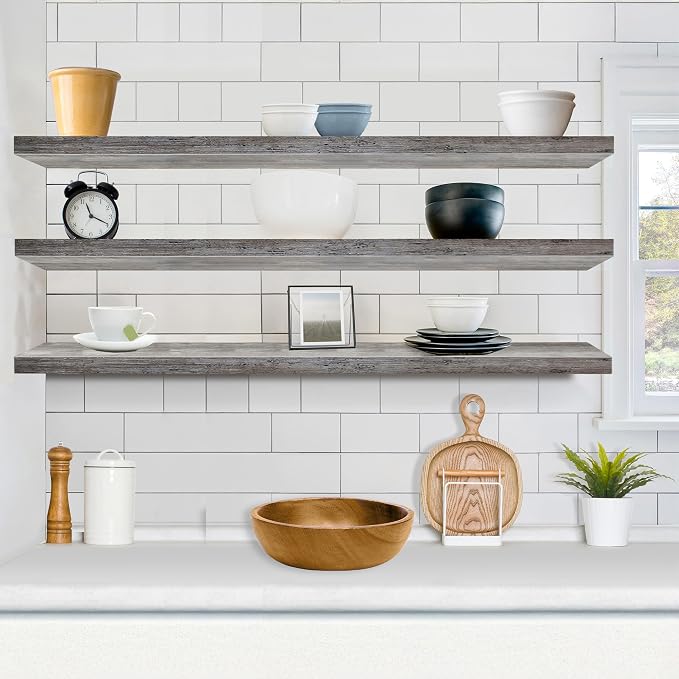 Sorbus Floating Shelves for Wall - Image 2