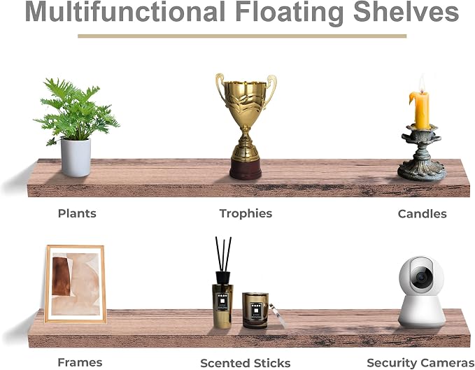 Sorbus Floating Shelves for Wall - Image 6