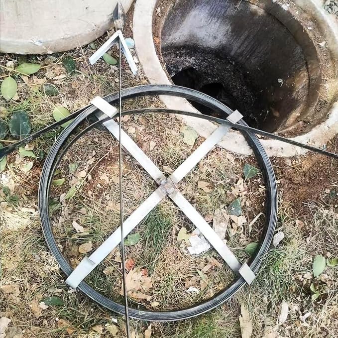 Heavy Duty Sewer Drain Snake for Outdoor, Length 30m/98.4ft, Width 2.5cm/1inch - Image 7