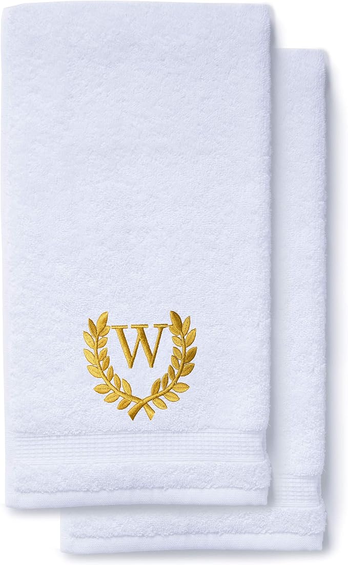 Decorative and Monogrammed Hand Towels by Turquaz