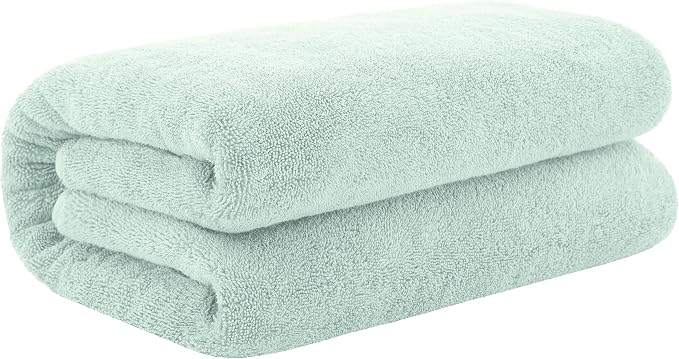 Cotton Paradise 100% Cotton 40x80 Oversized Bath Sheet, Extra Large Turkish - Image 3