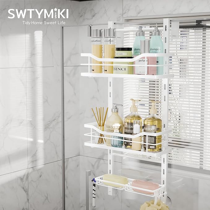 SWTYMIKI Over the Door Shower Caddy - Image 2
