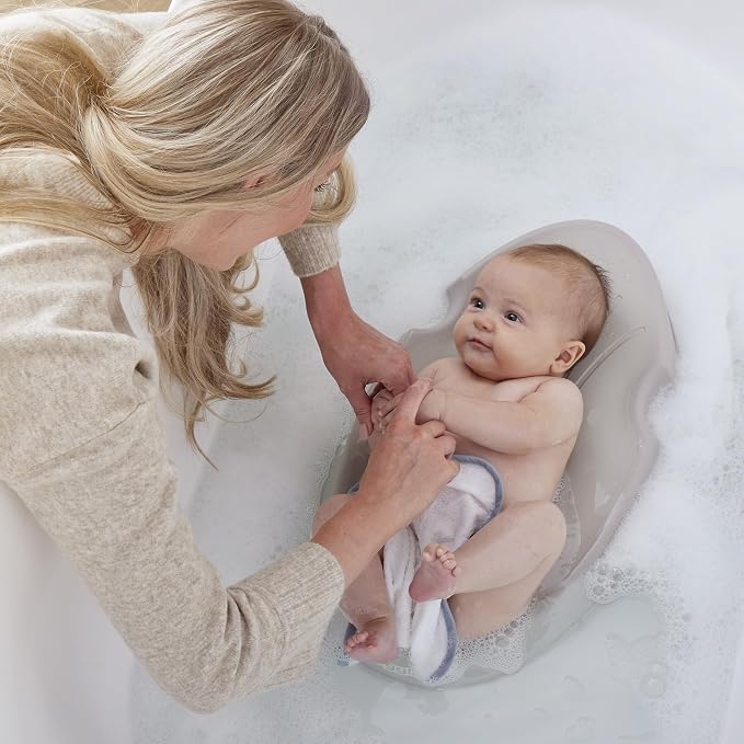 Shnuggle | Newborn Baby Bath Support | Ergonomic Soft-Touch Seat | Lightweight - Image 5