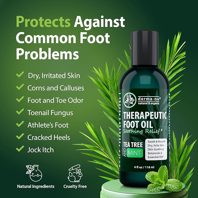 Foot and Body Oil with Tea Tree Oil - Image 3