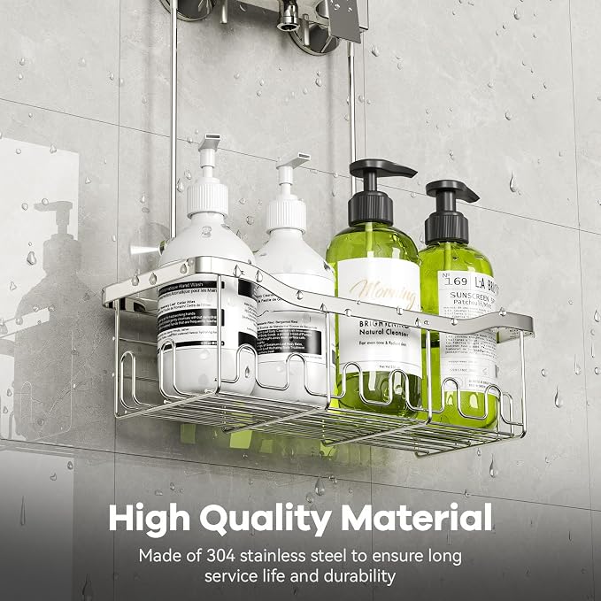 BYT Shower Caddy Hanging, Shower Organizer Hanging - Image 2