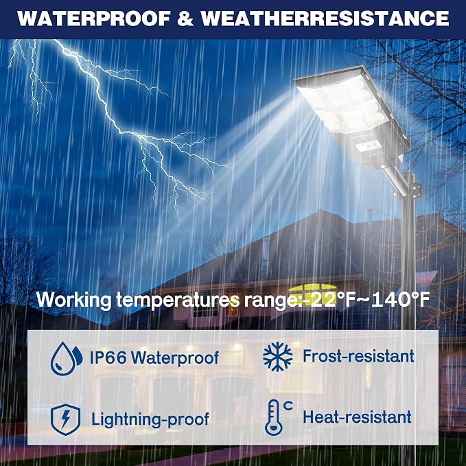 7000W Solar Flood Lights Outdoor - Image 4