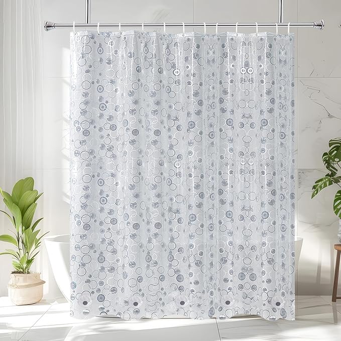 AooHome 96 inch Long Shower Curtain Liner - Image 2