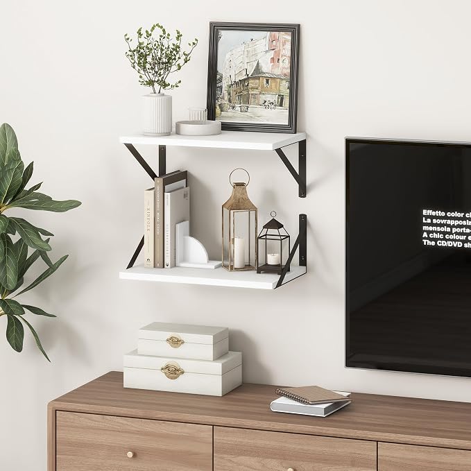 Fun Memories 10 Inch Deep Floating Shelves, Deep Shelves - Image 2