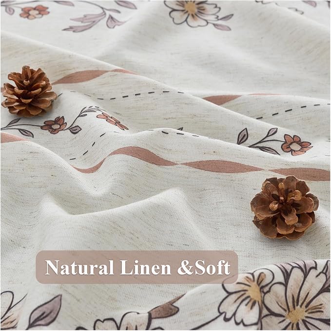 ORTIGIA Farmhouse Floral Shower Curtains - Image 7