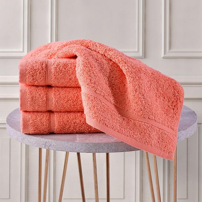 Hawmam Linen Luxury Cotton Washcloths 13x13 Inch - Image 4
