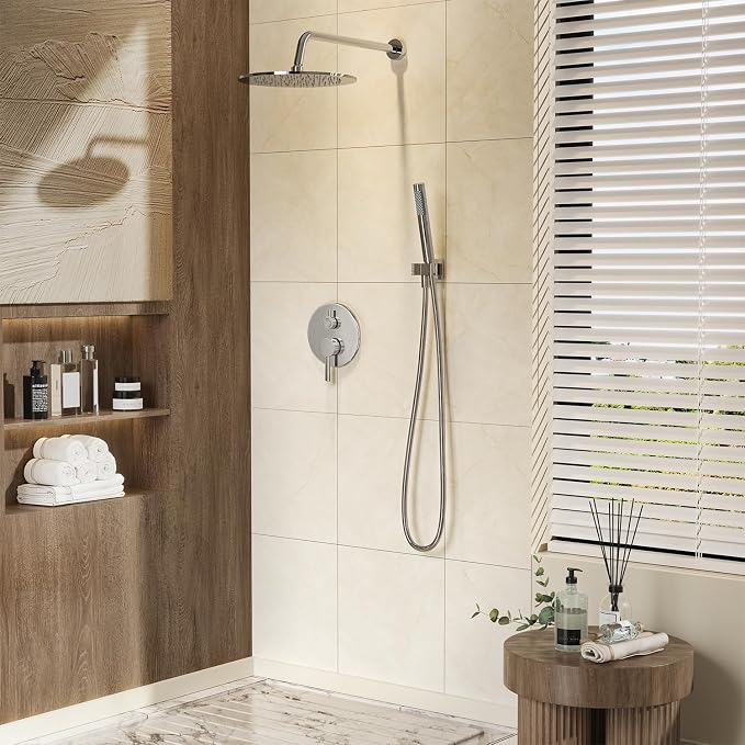 Gabrylly Shower System, Wall Mounted Shower Faucets Set - Image 2