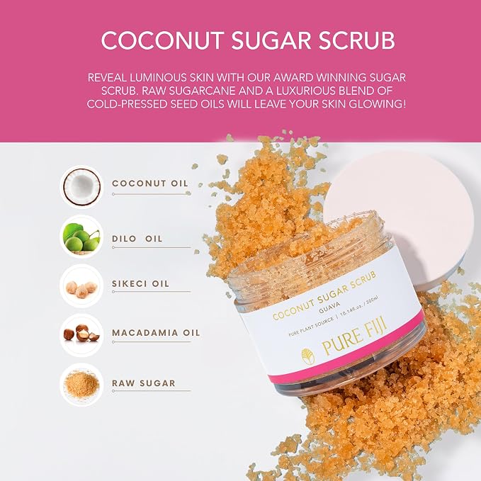 Pure Fiji Coconut Sugar Body Scrub - Image 6