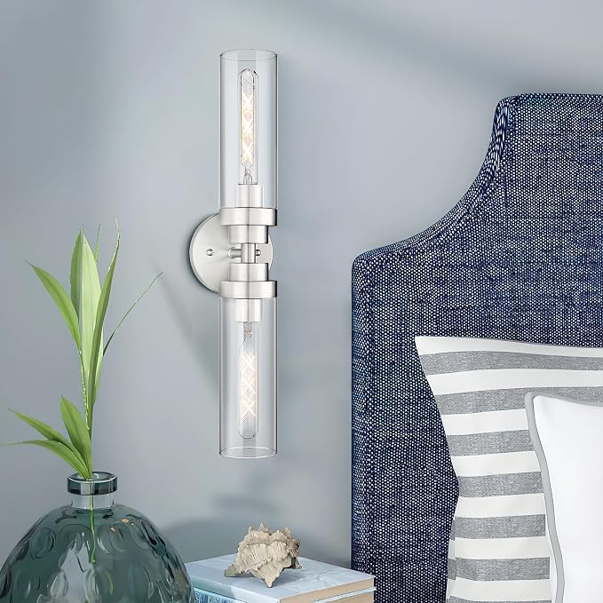 Emak Brushed Nickel Vanity Lights - Image 7