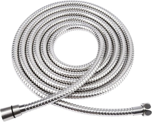 HOMEIDEAS 138 inches Shower Hose, 11.5 feet Extra Long 304 Stainless Steel by HOMEIDEAS