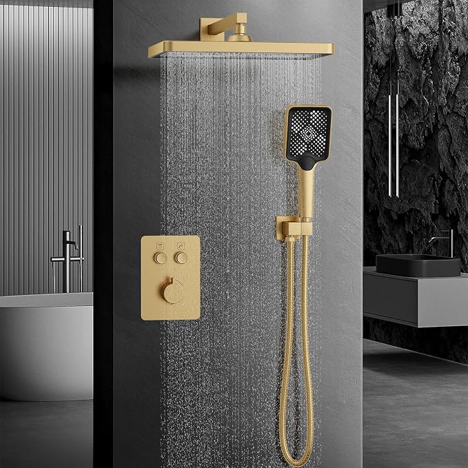 Iriber Thermostatic Shower System Wall Mount - Image 2