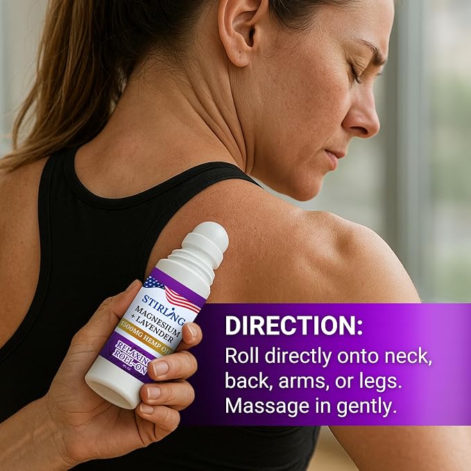 Stirling Lavender Roll On Lotion - Image 6