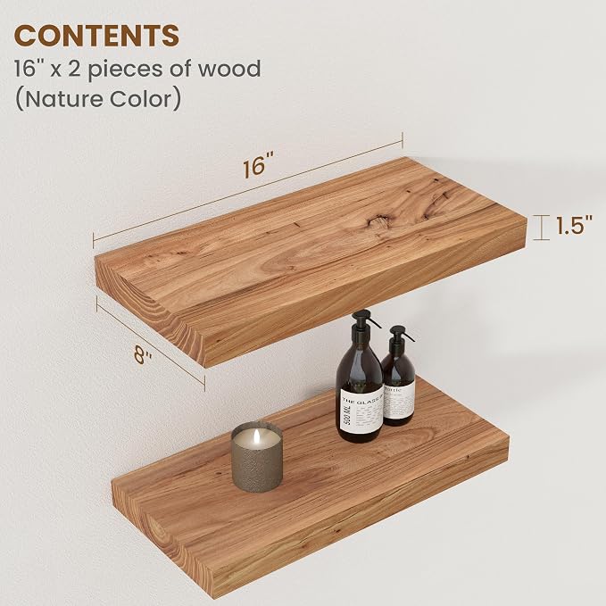 Floating Shelves for Wall Decor, Wall Shelves - Image 2