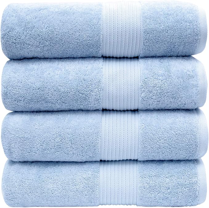 Luxury Oversized Bath Towels | Hotel Quality | Soft & Highly Absorbent |Quick by Bumble+Towels