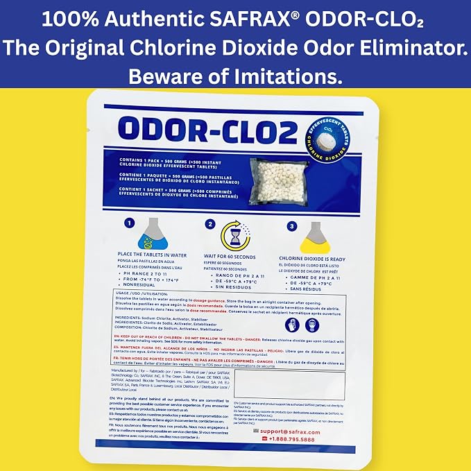 ODOR-CLO2 Chlorine Dioxide Odor Removal - Image 3