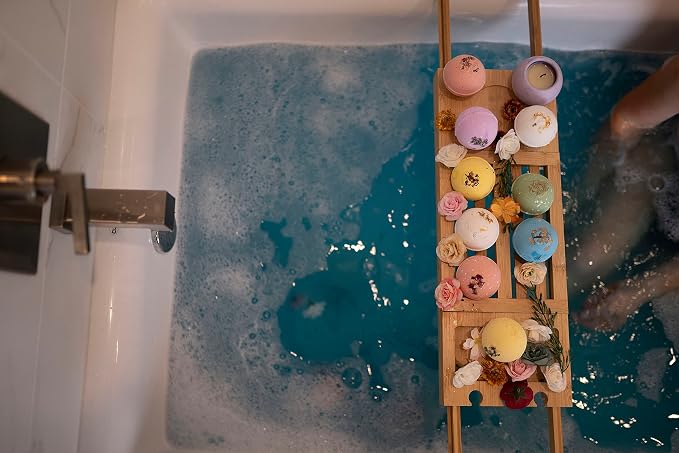 Handmade in USA Organic Bath Bombs Gift Set - Image 2