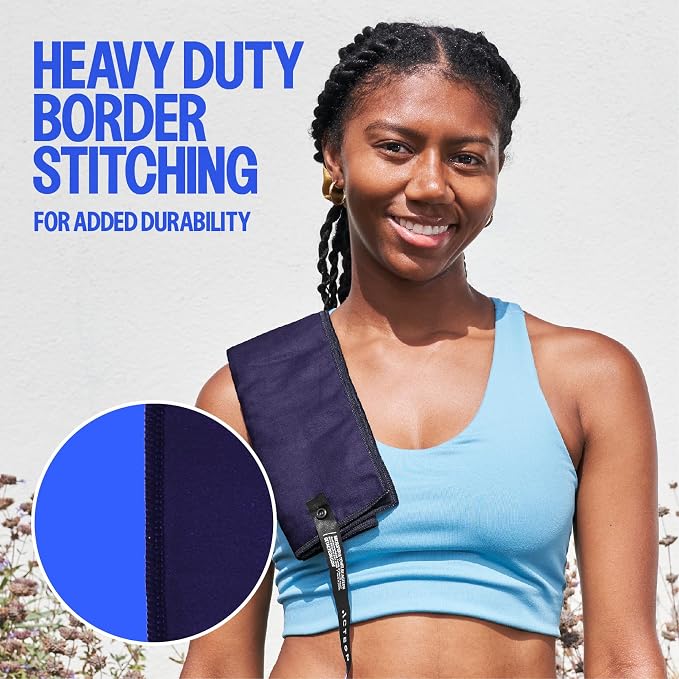 Acteon Microfiber Gym Towels 5 Pack, Quick Dry Silver ION Odor-Free Super - Image 5