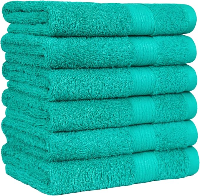Amazon Basics 6 Piece hand towels by AmazonBasics