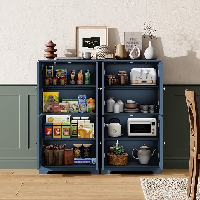 ChooChoo Bathroom Floor Cabinet, Modern Bathroom Storage Cabinet - Image 9