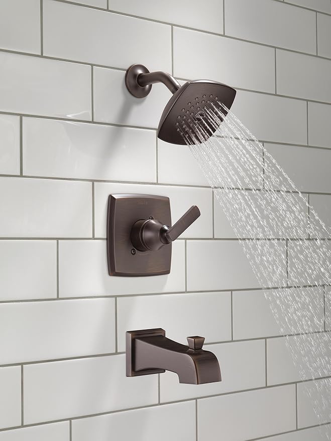 Delta Faucet Ashlyn 14 Series Single-Handle Tub and Shower Trim Kit, Shower - Image 2
