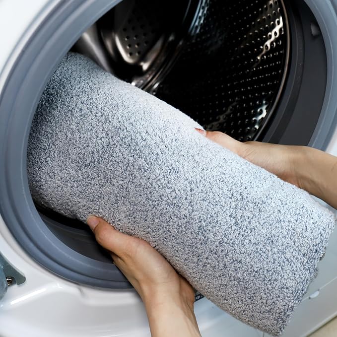 Everplush Diamond Collection Oversized Bath Towel – 2 Pieces, Super Soft & - Image 7